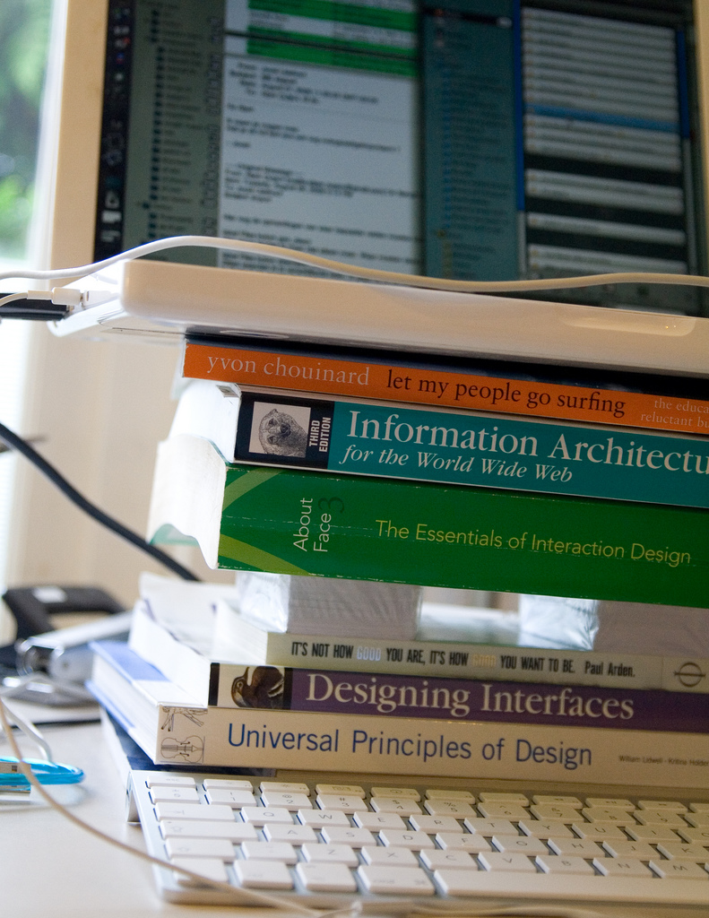 pile of books