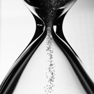 Image of an hourglass by Alexander Boden