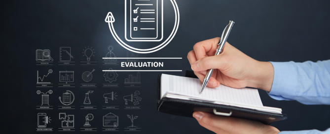 Evaluation hand checklist icon