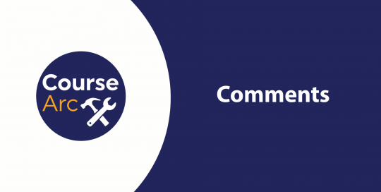 Comments in CourseArc