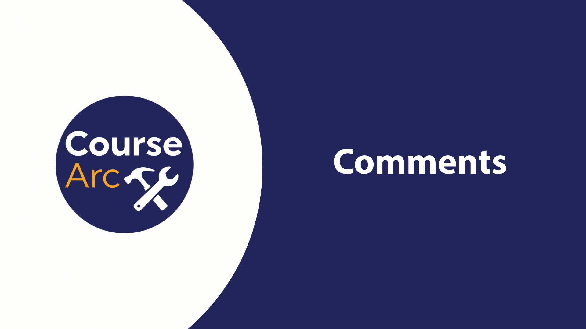 Comments in CourseArc