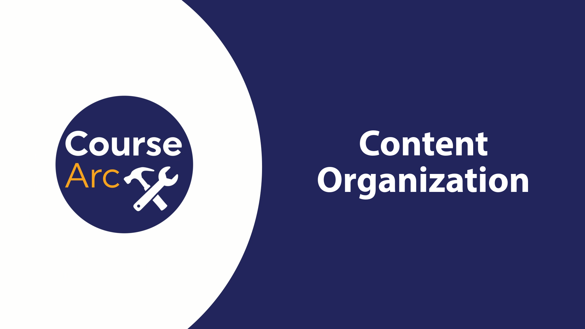 content organization