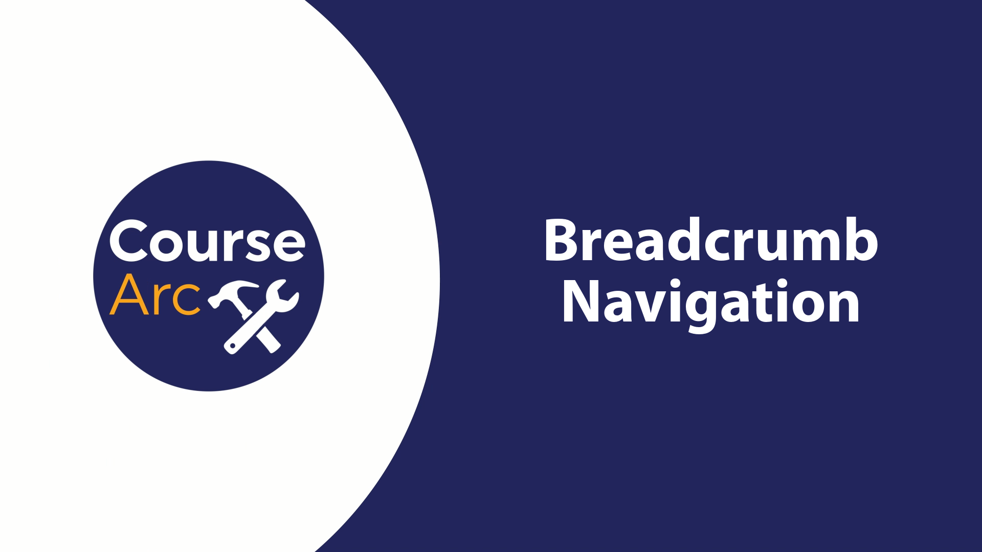 breadcrumb navigation