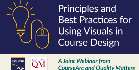 principles and best practices for using visual course design