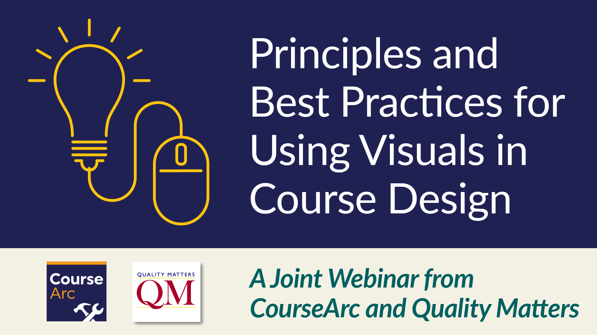 principles and best practices for using visual course design