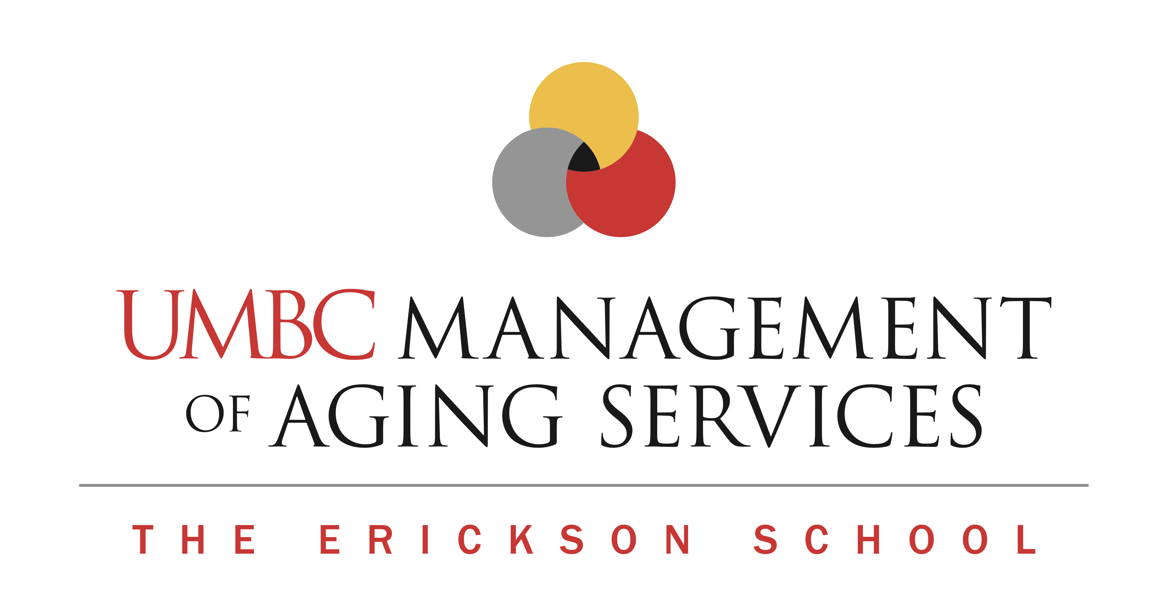 UMBC Management of Aging Services Erickson School logo